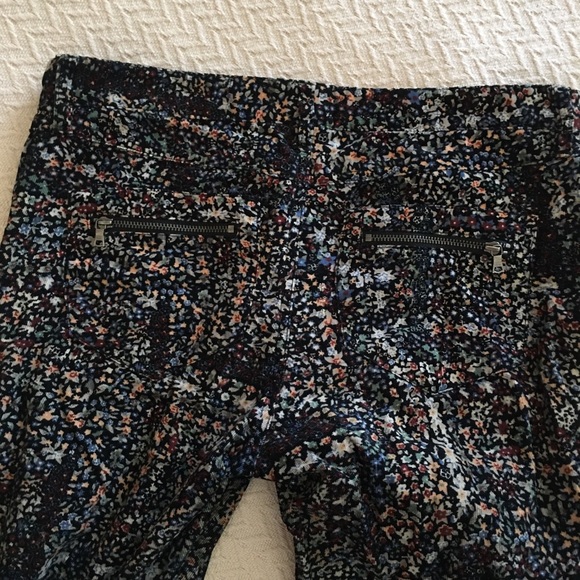 Club Monaco floral corduroy pant, slim, skinny - Picture 3 of 8